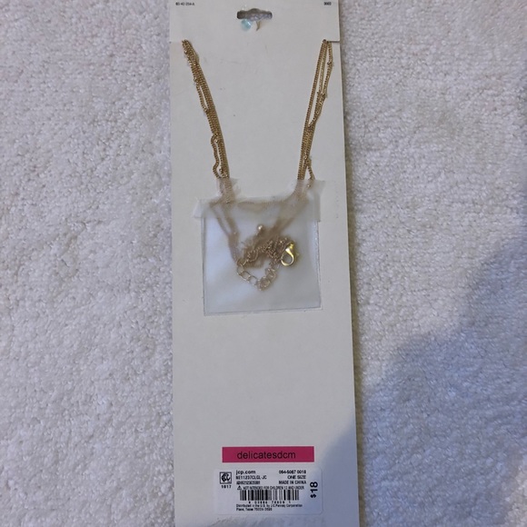 Three Layer Bar Medallion Necklace - Picture 5 of 5